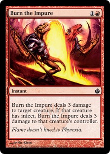 Burn the Impure (foil)