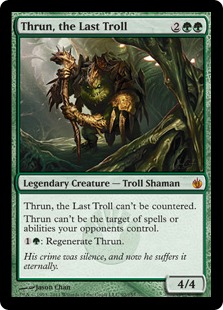 Thrun, the Last Troll (foil)