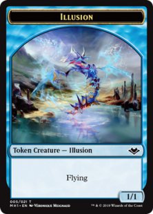 Illusion token (foil) (1/1)