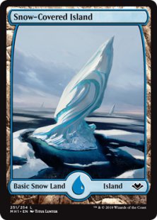 Snow-Covered Island (foil)