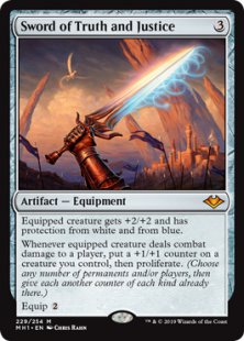 Sword of Truth and Justice (foil)