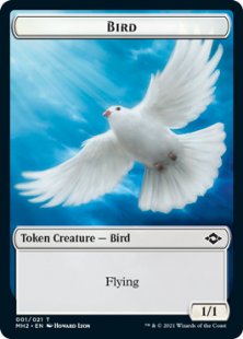 Bird token (foil) (1/1)
