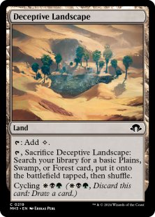Deceptive Landscape (foil)