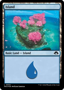 Island (#500) (ripple foil)