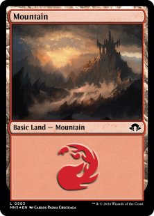 Mountain (#503) (ripple foil)