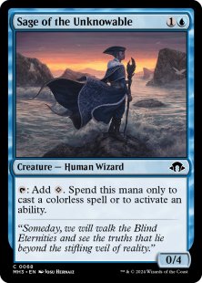 Sage of the Unknowable (foil)