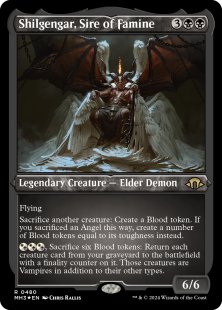 Shilgengar, Sire of Famine (foil-etched)