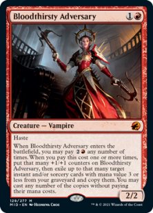 Bloodthirsty Adversary (foil)
