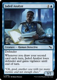 Jaded Analyst (foil)