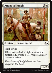Attended Knight (foil)