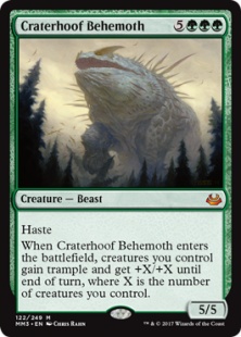 Craterhoof Behemoth (foil)