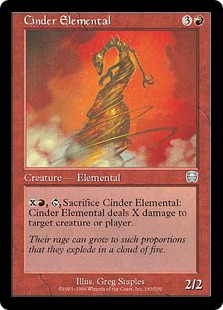 Cinder Elemental (foil)