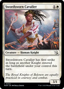 Swordsworn Cavalier (foil)