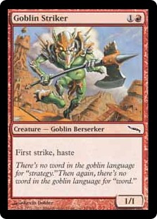 Goblin Striker (foil)