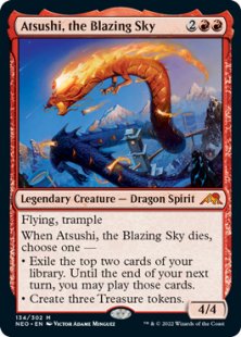 Atsushi, the Blazing Sky (foil)
