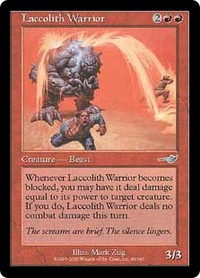 Laccolith Warrior (foil)