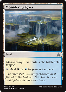 Meandering River (foil)