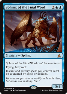 Sphinx of the Final Word (foil)