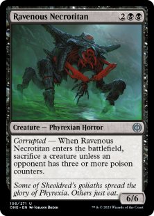Ravenous Necrotitan (foil)