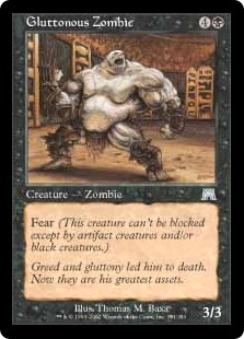 Gluttonous Zombie (foil)