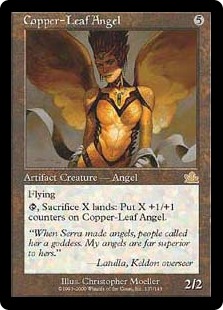 Copper-Leaf Angel (foil)