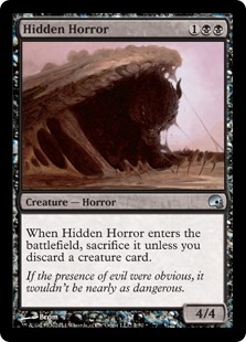 Hidden Horror (foil)