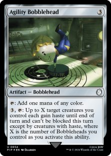 Agility Bobblehead (surge foil)