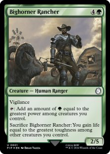 Bighorner Rancher (surge foil)