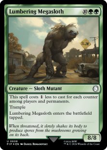 Lumbering Megasloth (surge foil)