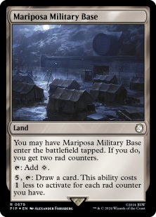 Mariposa Military Base (surge foil)