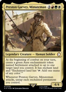 Preston Garvey, Minuteman (surge foil)