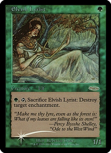 Elvish Lyrist (foil)