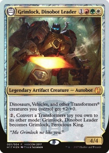 Grimlock, Dinobot Leader (foil)