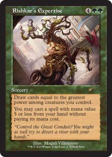 Rishkar's Expertise (commander party) (foil)