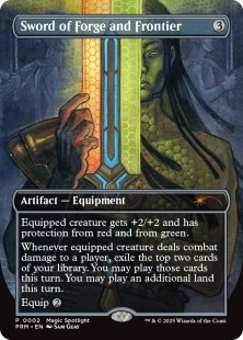 Sword of Forge and Frontier (magic spotlight) (borderless)