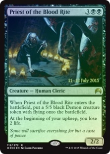Priest of the Blood Rite (foil)