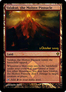Valakut, the Molten Pinnacle (foil)