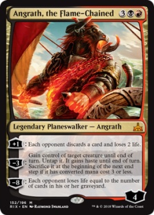 Angrath, the Flame-Chained (foil)