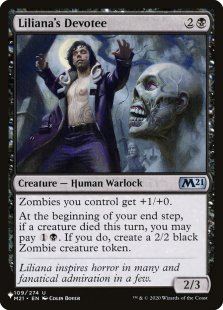 Liliana's Devotee (#109) (M21)