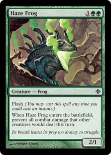 Haze Frog (foil)