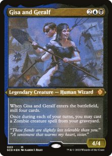 Gisa and Geralf (foil-etched)
