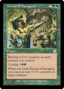 Decree of Savagery (foil)