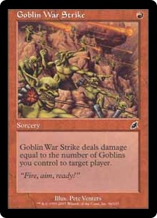 Goblin War Strike (foil)