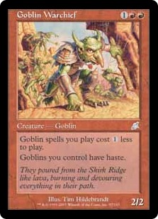 Goblin Warchief (foil)