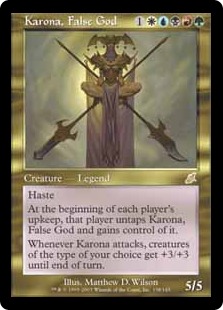 Karona, False God (foil)