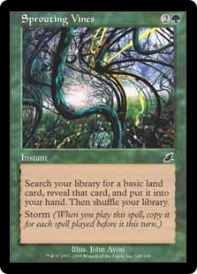 Sprouting Vines (foil)