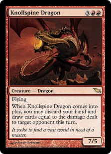 Knollspine Dragon (foil)