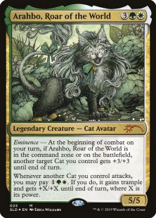 Arahbo, Roar of the World (OMG KITTIES!) (foil)