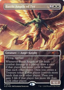 Battle Angels of Tyr (#875) (foil) (borderless)