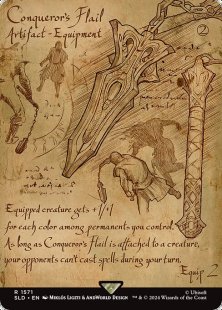 Conqueror's Flail (#1571) (Assassin’s Creed: Da Vinci’s Designs) (foil) (showcase)